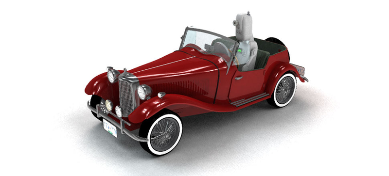 Illustration for article titled Any Car Could Be Autonomous With A Robot Chauffeur